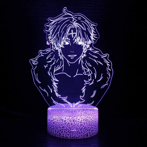 Lampe 3D Tactile Veilleuses Enfant MY2061 Hunter X Hunter 16 Couleurs avec Telecommande