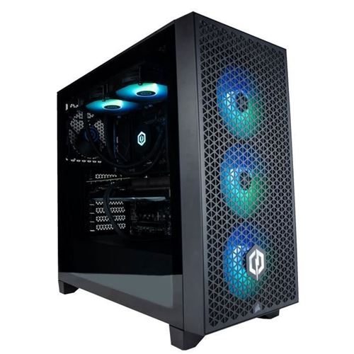 CyberPowerPC PC Gamer - Intel Core i7 12700KF - NVIDIA RTX 4070 Ti Super - 1 To SSD - 32 Go RAM - Windows 11, Wi-Fi