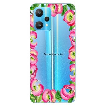 Coque Taperso Pour Realme Pro Plus Avec Motif Fleur Et Rose