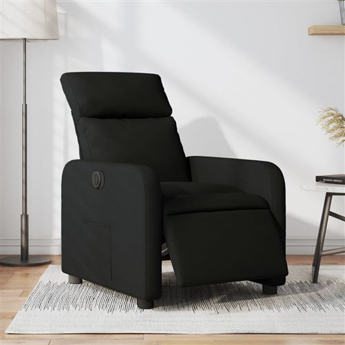 Vidaxl Fauteuil Réglable Électrique Tissunoir - Image 2