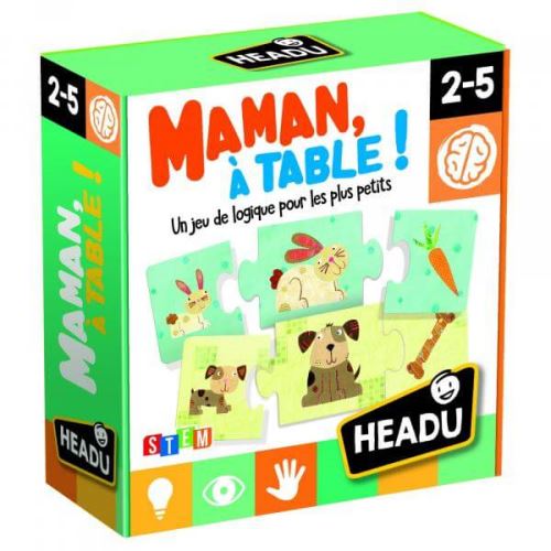 HEADU - Jeu De Logique Puzzles Maman À Table