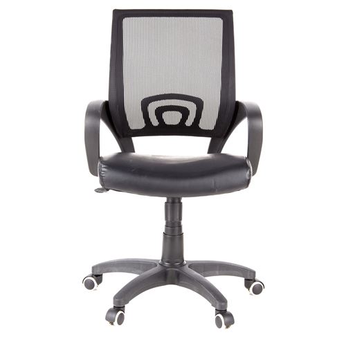 Siège de bureau / Siège pivotant VISTO NET noir hjh OFFICE