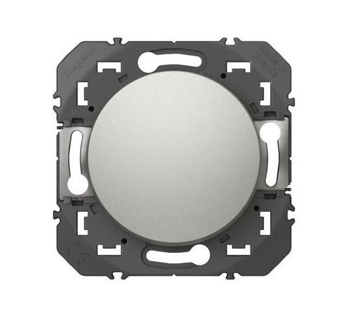Legrand Aluminium Poussoir Dooxie 1 Poste - 6A - 250V - Image 1