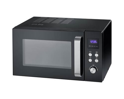SEVERIN MW 7756 - Magnetron - vrijstaand - 25 liter - 900 W - zwart/roestvrij staal