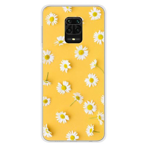 Coque en silicone imprimée compatible Xiaomi Redmi Note 9 Pro Marguerittes