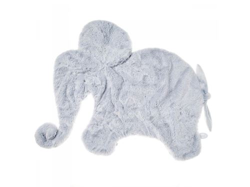Dimpel - Oscar éléphant couverture calin 82 cm - bleu