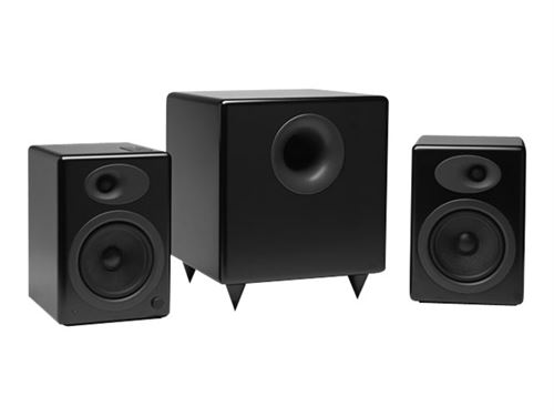 Audioengine S8 - Subwoofer - 125 Watt - 8 - zwart satijn