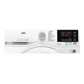 AEG LAVAMAT 6000 Series L6FBR844G - Machine à laver - indépendant - largeur : 60 cm - profondeur : 60 cm - hauteur : 85 cm - chargement frontal - 53 litres - 8 kg - 1351 tours/min