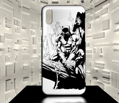Coque Design Huawei P30 LA PANTHERE NOIRE COMICS 03