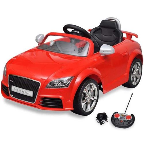 vidaXL Elektrische auto Audi TT RS met afstandsbediening rood