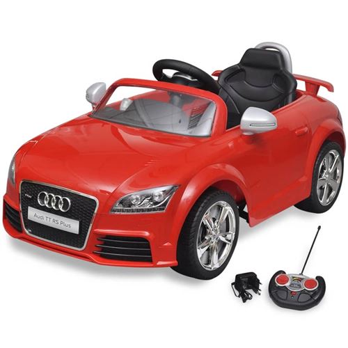 vidaXL Voiture électrique pour enfant Audi TT RS rouge avec télécommande
