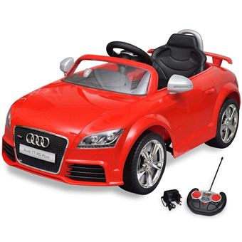 vidaXL Voiture electrique pour enfant Audi TT RS rouge avec telecommande Vehicule electrique pour enfant Achat prix fnac