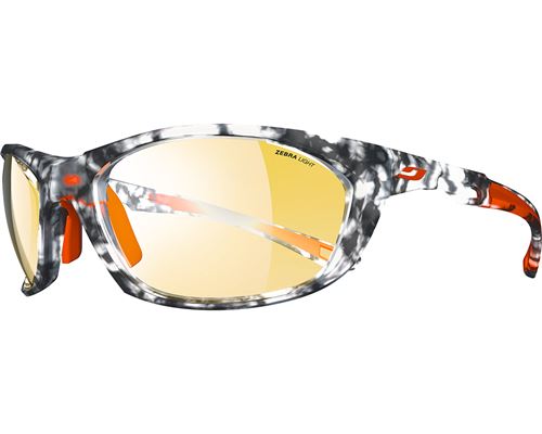 Julbo speed race 2.0 ecaille gris/orange zebra light - 67