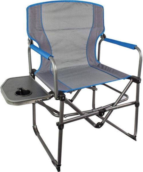 Highlander Compact en Acier Directors Chaise de Camping avec Table d'appoint pour Homme