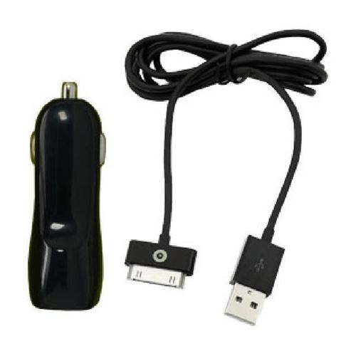 MUVIT MUPAK0276 - Stroomadapter voor auto - 1 A (USB) - zwart