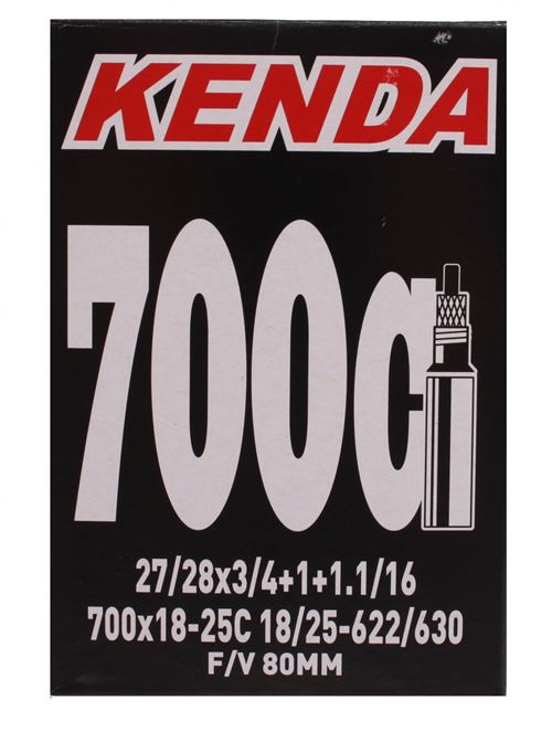 Kenda Tube 27/28 x 1/16 3/4/1 (18 / 25-622 / 630) FV 80 mm