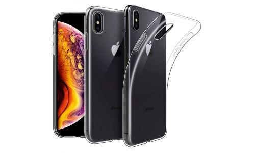 Coque Souple pour Apple iPhone-XS Max coloris transparent
