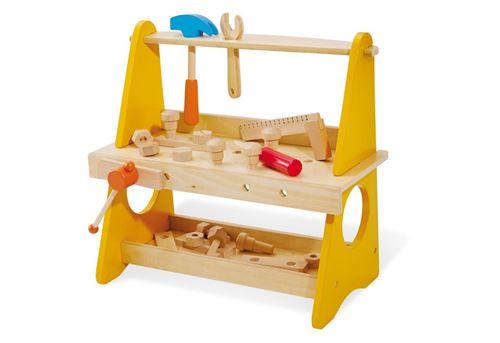 Etabli en bois Basti