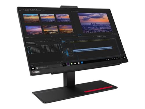  Lenovo ThinkCentre M90a 11CD - Tout-en-un avec Support de moniteur &agrave; fonction compl&egrave;te - Core i5 10500 / jusqu'&agrave; 4.5 GHz - RAM 8 Go - SSD 256 Go - TCG Opal Encryption, NVMe