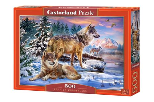 Castorland puzzle Wolfish Wonderland 500 pièces