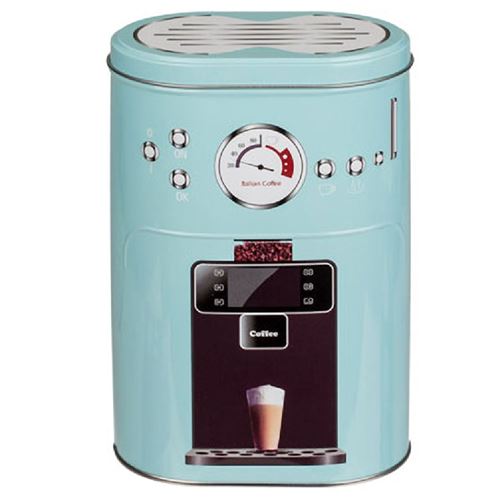 Boite aspect Percolateur métallique pour le café