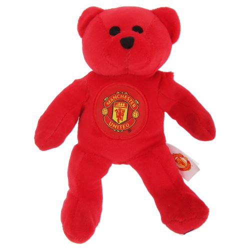 Ours en peluche du club de football Manchester United (Taille unique) (Rouge) - UTSG920