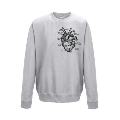 Pulls anatomiques en forme de coeur - Gris - Très petit