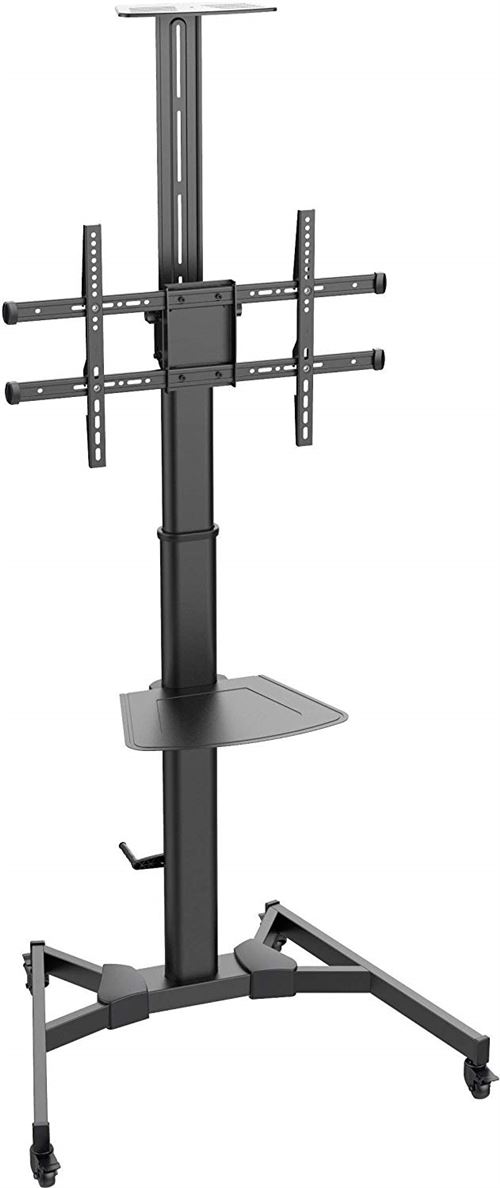 myWall HP106L Support d'écran Plat à Hauteur réglable pour écran Plat 37-70 Pouces jusqu'à 50 kg Noir