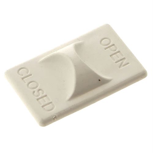 Bouton fermeture grille blanc pour Hotte Whirlpool