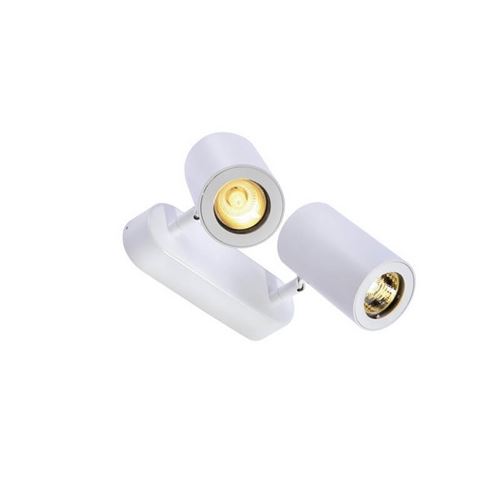 Enola_b Spot 2, Applique Et Plafonnier, Blanc, Gu10, Max. 2x50w