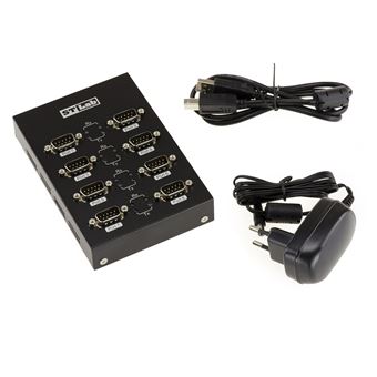 Convertisseur Ethernet Vers RS232 Et LPT - 2 Ports COM + 1 Port Parallèle - Industriel SUNIX