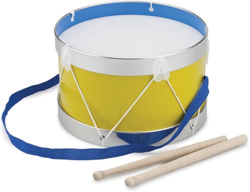 New Classic Toys tambour 22 cm jaune junior 3 pièces