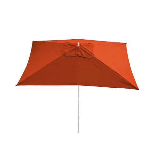 Toile pour Parasol Florida, 3x4m, polyester 6kg ~ couleur terre cuite
