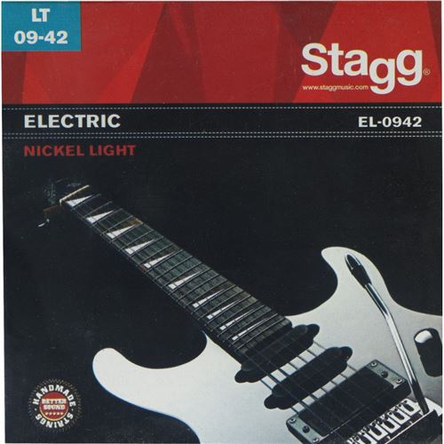 STAGG JEU ELECT/NICKEL PLT/LIGHT