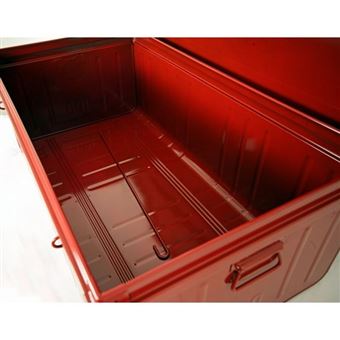 25 35 Sur Pierre Henry Malle De Rangement En Metal Bleu 225