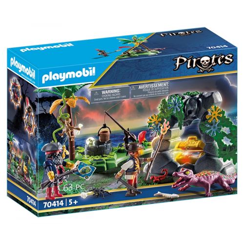 Playmobil Pirates 70414 Repaire Du Trésor Des Pirates