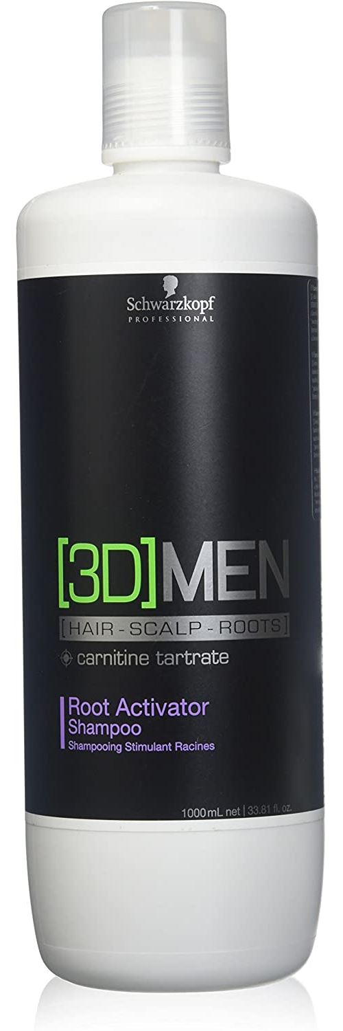 Schwarzkopf Professional 3D Men Root Activator Shampoo 1000ml