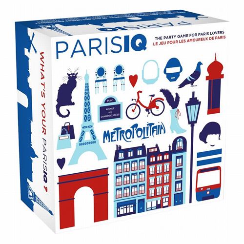 HELVETIQ Jeux - Paris Iq Bilingue Multicolore