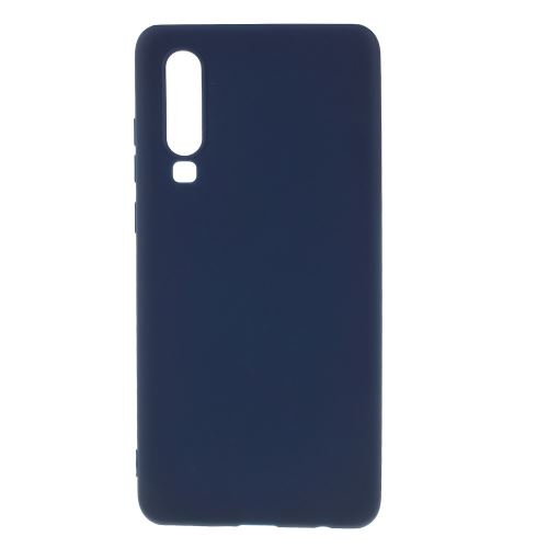 Coque en TPU mat double face bleu foncé pour votre Huawei P30
