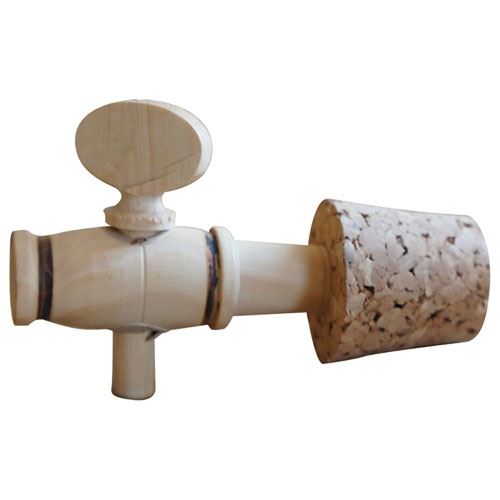 Robinet en buis + bouchon liege digoin manufacture x-pvroblg