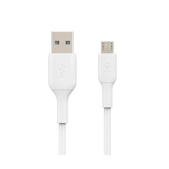 Belkin BOOST CHARGE - Câble USB - Micro-USB de type B (M) pour USB (M) - 1 m - blanc