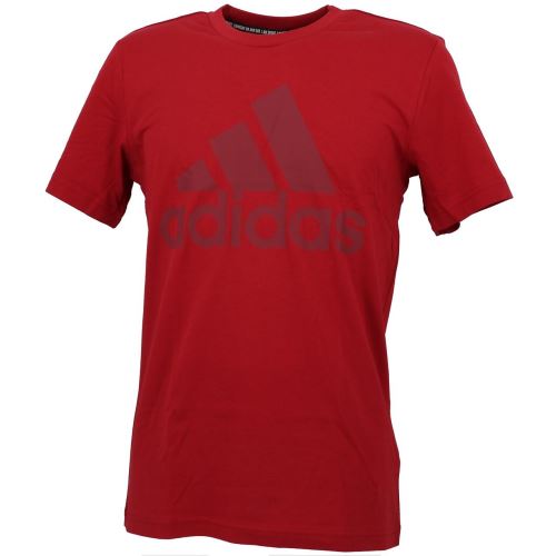 Tee shirt manches courtes Adidas Mh bos bdx mc tee Rouge taille : M réf : 18871