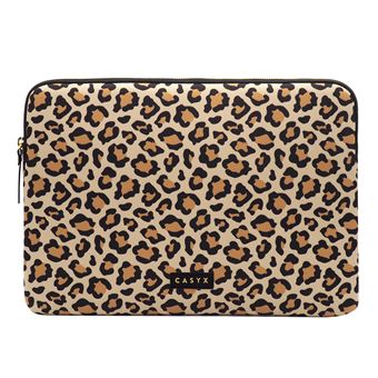 Housse CASYX Pochette pour Macbook 15 Sand Leopard