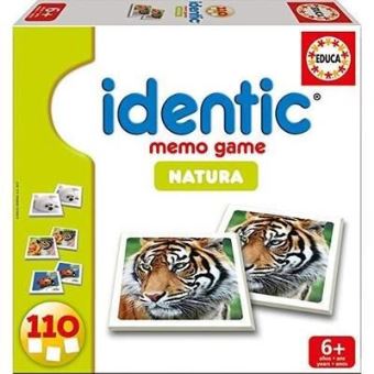 Educa Nature Identic Memory Card Game (110 Piece) - 1