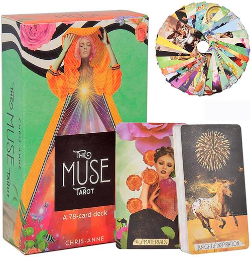 Cartes de Tarot The Muse Tarot: A 78 Card-Deck (Version Anglais)