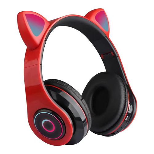 Casque Audio Enfants - Casque Enfant - Casque Bluetooth Sans Fil Avec LED  oreiles de chat - Noir - iMOSHION® - Casque audio - Achat & prix