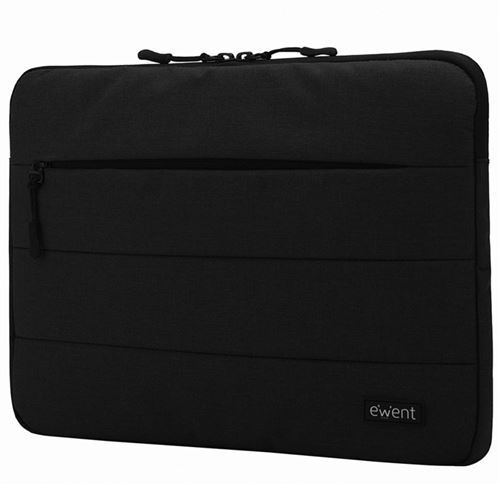 'Ewent City Sleeve 15.6 - Housse (Housse, noir, monótono, Polyester, résistant au poussière, resistente a rayones, 390 x 20 x 280 mm)