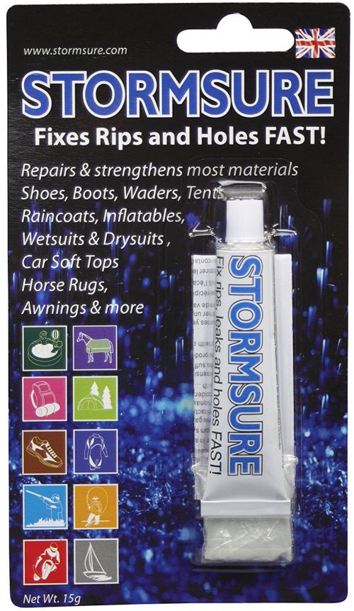 Adhésif de réparation flexible pour tubes Stormsure, 15 g