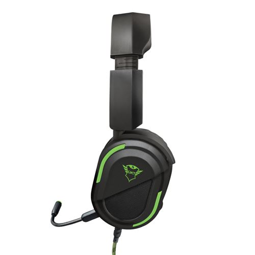 Trust Gaming GXT 422G Legion Casque Gamer avec Micro pour Xbox One, Jack 3.5mm - Noir/Vert