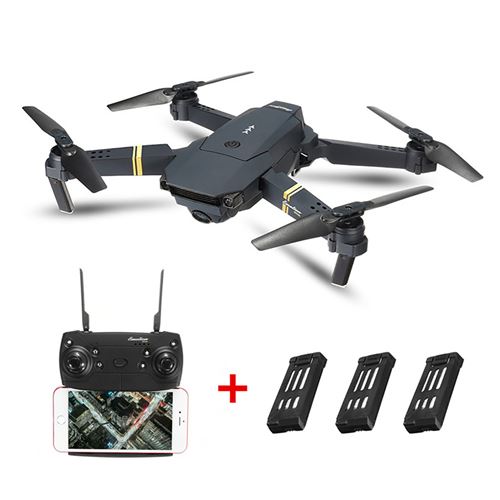 Eachine E58 WIFI FPV avec caméra grand angle 2MP trois-électrique de 300 000 pixels